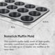 thumbnail image 2 of Molde para magdalenas De Buyer, 12 tazas, antiadherente, acero inoxidable, negro, 2 of 6
