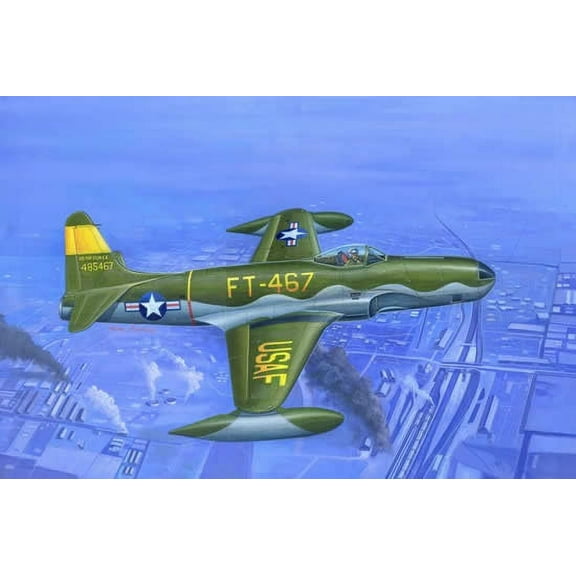 RF-80A Shooting Star 1/48 Scale Plastic Model Airplane Kit Hobby Boss