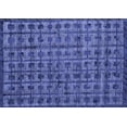 thumbnail image 1 of Ahgly Company Indoor Rectangle Abstract Blue Modern Area Rugs, 8' x 12', 1 of 4
