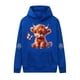 thumbnail image 3 of MHFRRA Sudadera con Capucha Blend, Suave E Informal, con Bolsillo Delantero para Mayor Comodidad Diaria y Estilo Urbano Azul, 3 of 3
