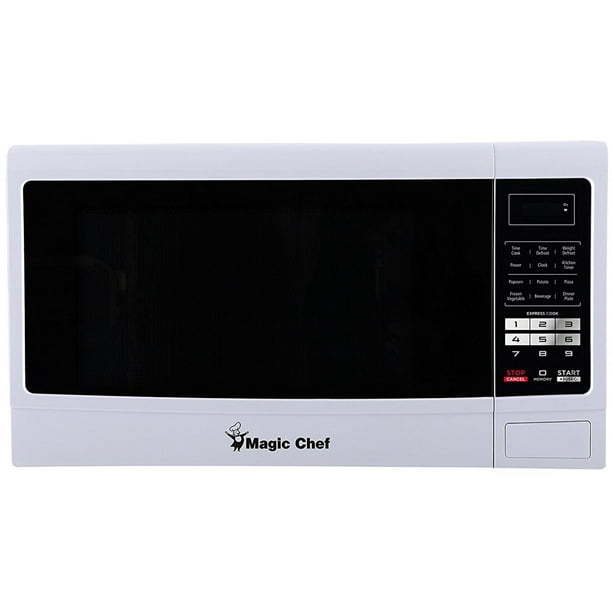 Magic Chef Mcm1611w 1 6 Cu Ft 1100w Countertop Microwave Oven