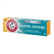 ARM & HAMMER Enamel Defense Toothpaste 4.3oz Tube, Crisp Mint, Fluoride