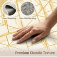 thumbnail image 6 of ODIKA 9'x12' Washable Area Rug Non-Shedding, Easy Care Abstract Key Asymmetrical Sweeps Negative Balance Layout Designer for Master Suite, California King, Under Bed, 6 of 7