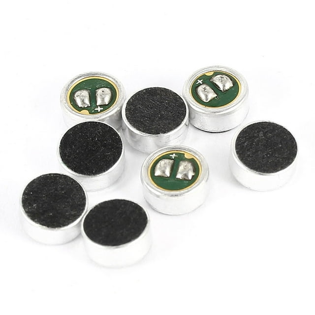 Unique Bargains 8 Pcs 6mm x 2.7mm Soldering SMD SMT Pick-up Electret Condenser Microphone