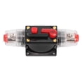 thumbnail image 2 of Disjoncteur de Réinitialisation Audio Disjoncteur de Voiture de Camion Disjoncteur de Réinitialisation Audio Porte-fusible Accessoire de Voiture DC 12-24V40A, 2 of 8