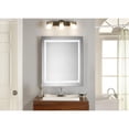 thumbnail image 2 of LED Electric Mirror Square W28 H28 Dimmable 5000K, 2 of 2