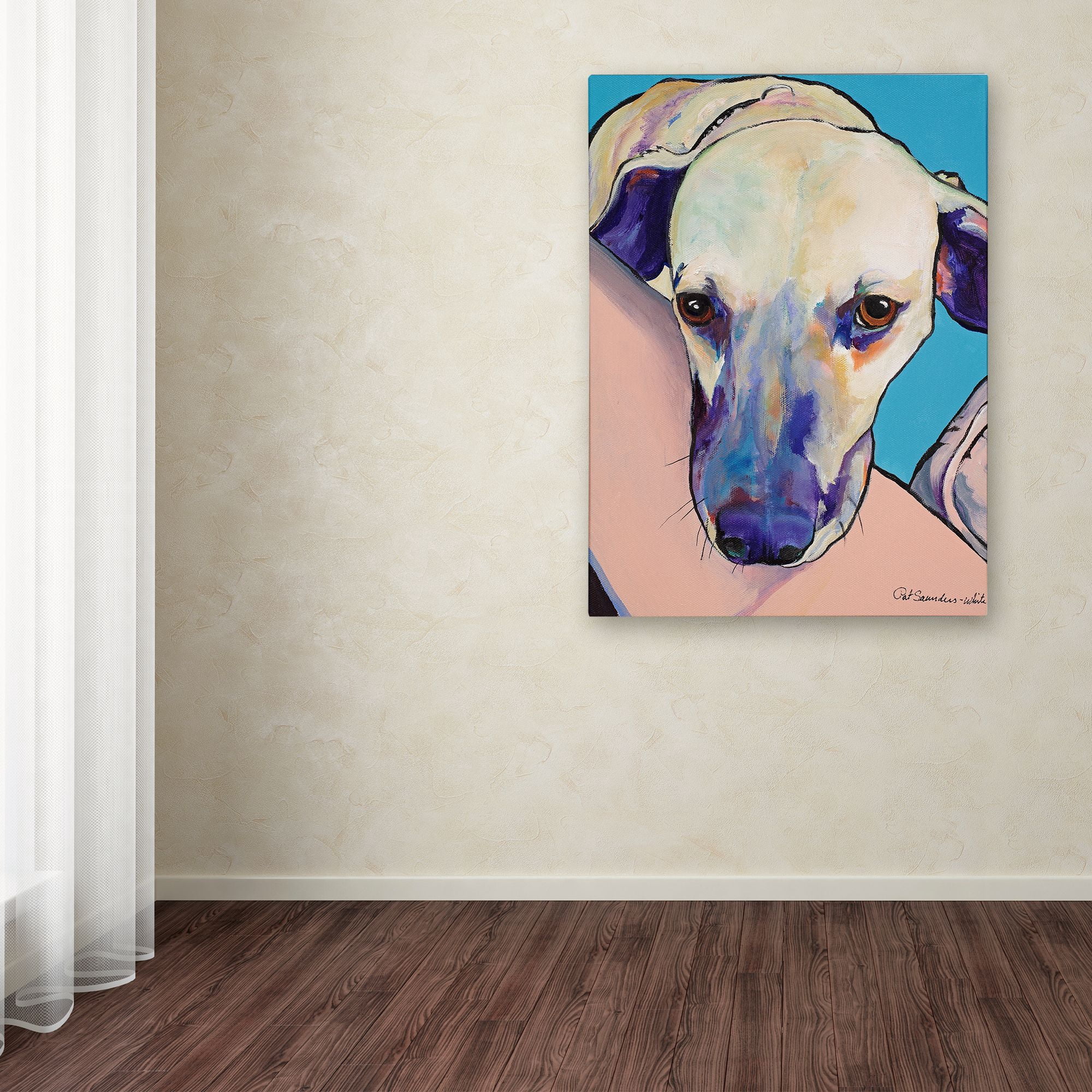 Trademark Fine Art 'Head Rest' Canvas Art by Pat Saunders-White