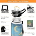 thumbnail image 4 of BZSMCE Sport Bottle Moonlit Whiskers in Bloom Outdoor sports Water Bottle Size: 10.4x3in, 4 of 7