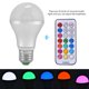 thumbnail image 3 of Bombilla de 10W E27 16LED con control remoto para Home Party Pub AC85V-265V (RGB + blanco frío), 3 of 8