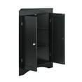 thumbnail image 5 of Topcobe Multi-Functional Storage Cabinets, Sideboard with Shelves, Corner Cabinets for Living Room & Kitchen, Bathroom Floor Corner Cabinets with Doors, Free-Standing Shelving Units, 5 of 12