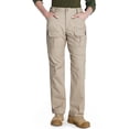 thumbnail image 4 of WULMLEO Women's Stretch Tactical Pants Water Resistant Ripstop Cargo Work Bottoms Outdoor Lightweight Hiking Tousers Khaki M, 4 of 4