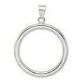 thumbnail image 4 of Sterling Silver Circle Pendant Charm, 4 of 4