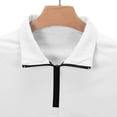 thumbnail image 7 of Zormilly Mens Two Piece Summer Outfit Short Sleeve Collared Shirts Shorts Loungewear Sets with Pockets Loose Workout Sets, S-3XL, 7 of 7