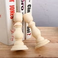 thumbnail image 4 of Arborister Unfinished Wooden Candlestick Candle Holder DIY Home Decor (3pcs), 4 of 10