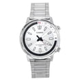 thumbnail image 1 of Casio Standard Analog Stainless Steel Silver Dial Quartz MTD-130D-7AV 100M Men's Watch, 1 of 1