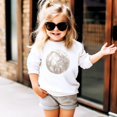 thumbnail image 3 of Volleyball Faux Glitter Sweatshirt for Girls Trendy Girly Volleyball Fan Pullover White Sweatshirt Youth Large, 3 of 4