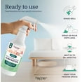 thumbnail image 5 of Advanced Bio-Enzyme Pet Stain & Odor Eliminator Spray - Smell, Stain & Urine Remover for Cats, Dogs & Other Animals - 32oz Spray Safe for the Home - Neutral, 5 of 5