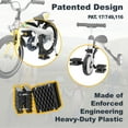 thumbnail image 5 of Cyclingdeal 1.5"" Bicycle Pedal Blocks For Child Kids Bikes - 1 Pair 3.75""X3.3"" Large - Bring The Pedals Closer To Rider - Secure & Comfortable Riding, 5 of 5