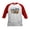 Red/White, variant on CafePress - ACD Lover Baseball Jersey - Kids Cotton Baseball Jersey, 3/4 Sleeve Shirt
