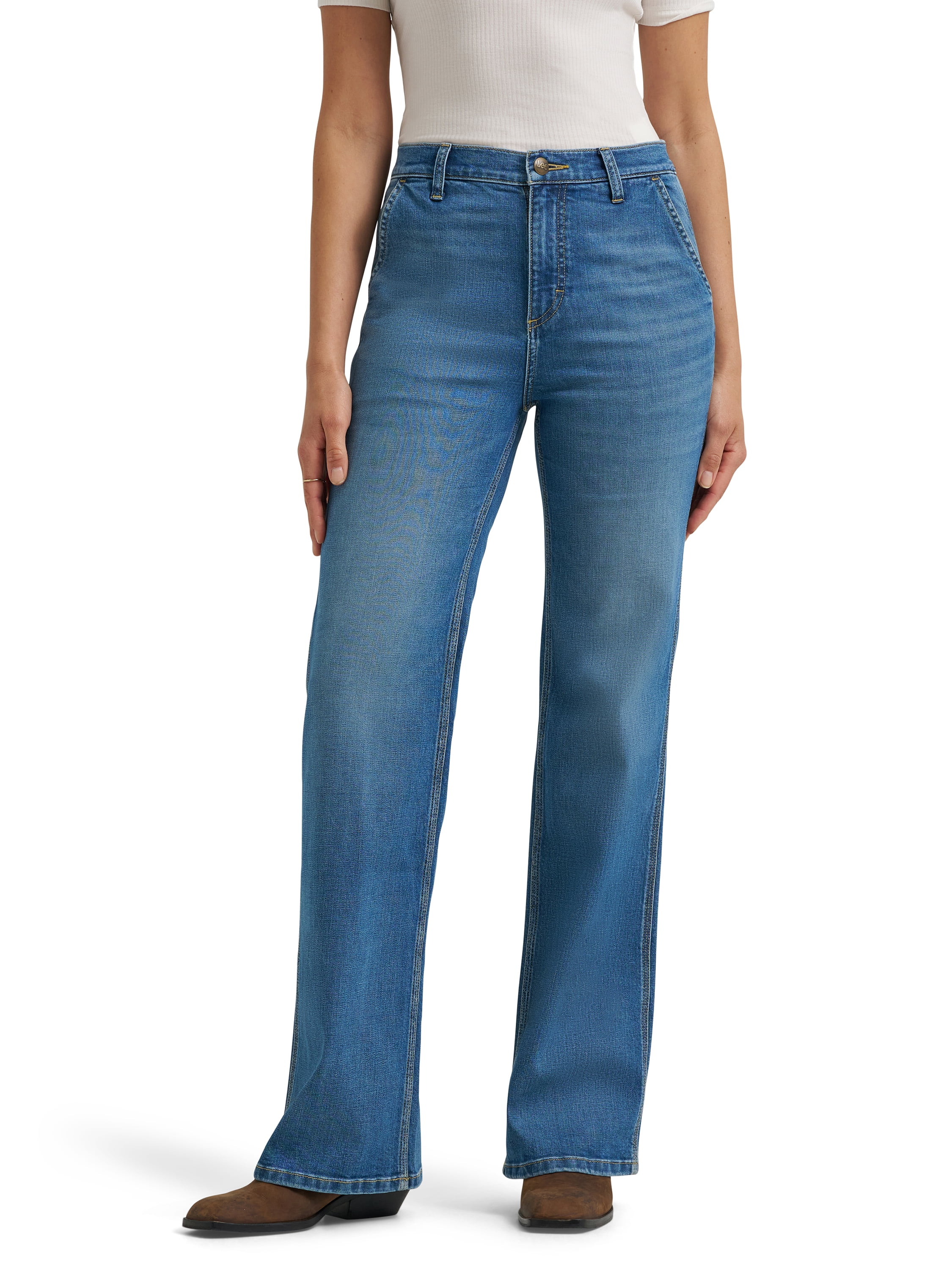 Lee Women's Midrise Bootcut Jean, Available in Regular, Short