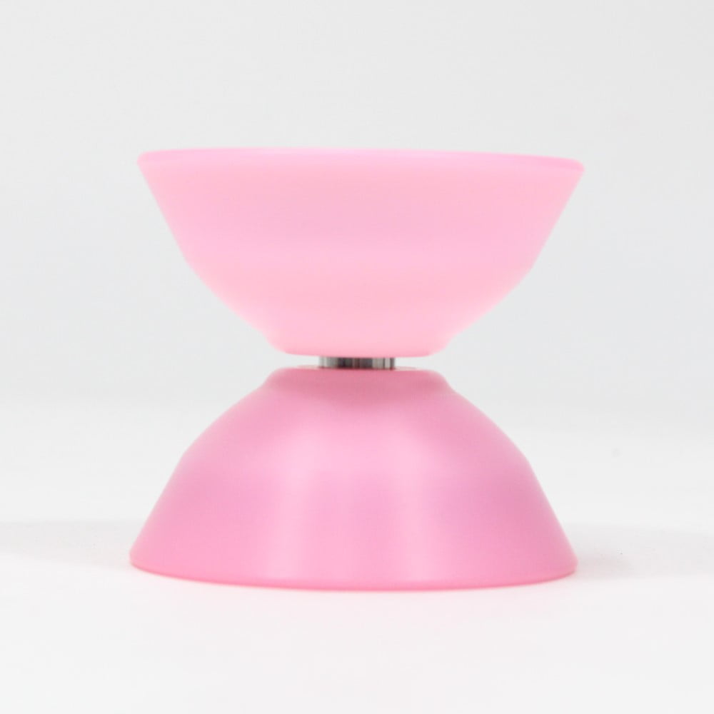 C3yoyodesign Flawless Yo-Yo - Off String YoYo - Rei Iwakura Signature Yo-Yo (Pink with Blue Rim-Gebin Edition)