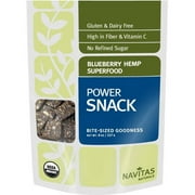Navitas Naturals Blueberry Hemp Superfood Power Snack, 8 oz