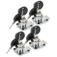 thumbnail image 3 of Fyydes Drawer Lock with Key,Office Table Drawer Lock Letter Box Cabinet Jewelry Box Lock Key Accessory Set,Lock, 3 of 11