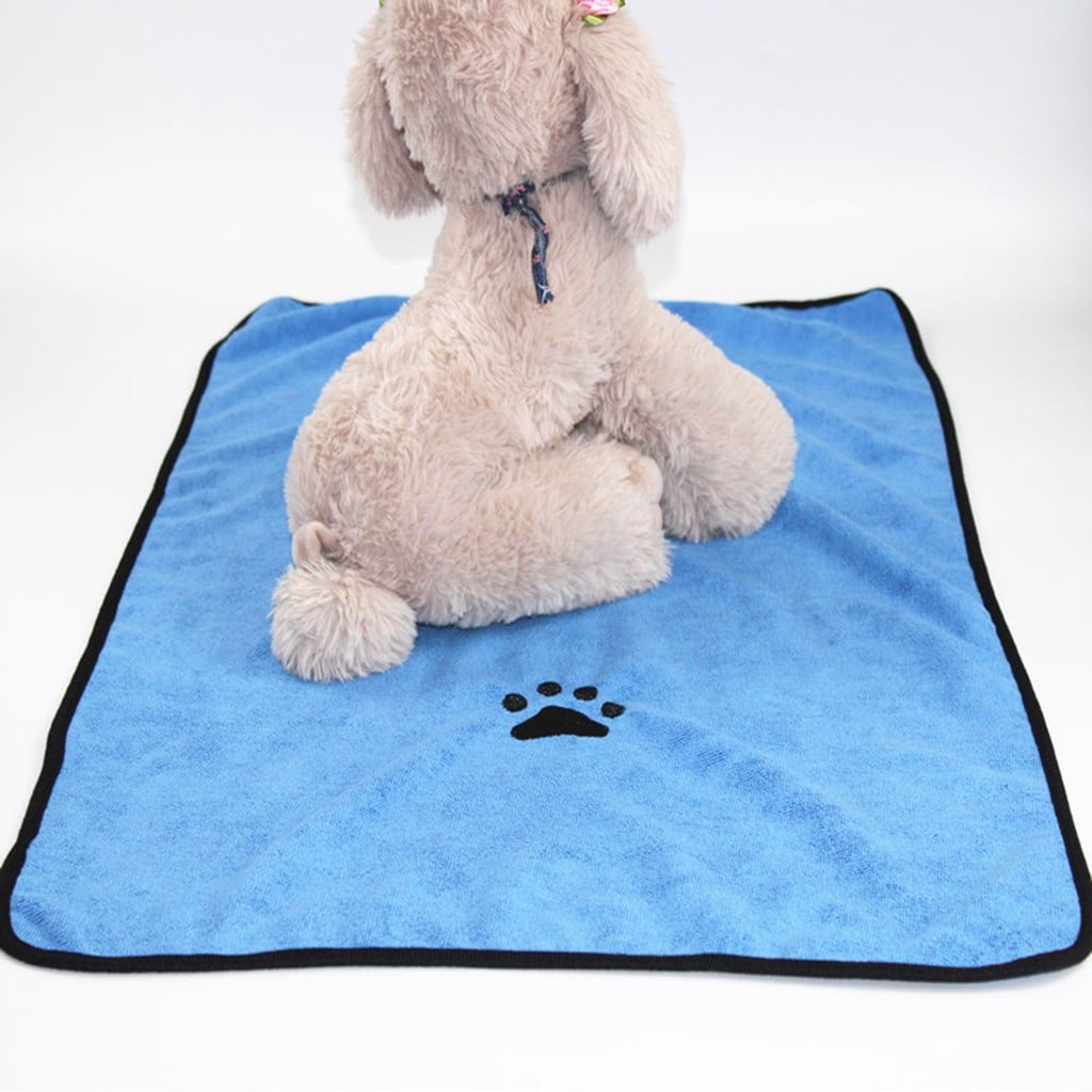 Pet Towel Super Absorbent Quickdrying Machine Washable Bag Cleaning