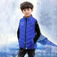 thumbnail image 4 of Mikilon 4-14 Years Boy's and Girl's Heated Vest, Rechargeable Lightweight Heating Vest Warming for Hunting, 4 of 7