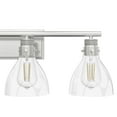 thumbnail image 4 of Hunter - Van Nuys 4-light Brushed Nickel, Medium Size Vanity Light, Dimmable, Transitional Style, for Bedrooms, Dining, Living Rooms - 48040, 4 of 8