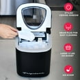 thumbnail image 3 of Frigidaire 26 lbs. Retro Bullet Ice Maker, Bullet Shaped Ice, Black, EFIC128, 3 of 12