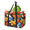 Multicolor 1, variant on CURLYOOT Boho Floral Reusable Grocery Bag, Large Foldable Grocery Totes Shopping Bag for Groceries, Paisley Shopping Bags with Handles for Kitchen Trunk Picnic