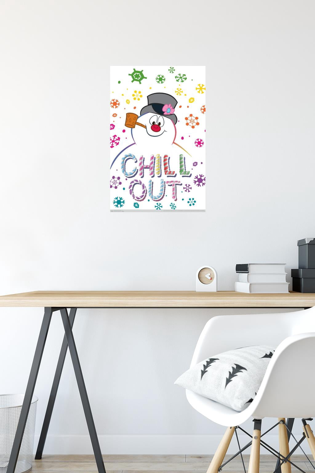 Frosty The Snowman - Chill Out Wall Poster, 14.725" x 22.375"