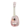 thumbnail image 1 of Juguete de Ukelele Portátil, Instrumento Musical con Mini Ukelele de ños Pequeños, , Principiantes, Niñas, Regalos de Cumpleaños Rosa oscuro Hugo Juguetes de ukelele, 1 of 10