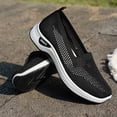 thumbnail image 5 of Willtoo Orthopedic Casual Shoes for Women Golf Shoes Lightweight Non Slip Slip on Volleyball Shoes Knitted Mesh Stretch Comfortable 2026 New Foam Shoes, 5 of 5