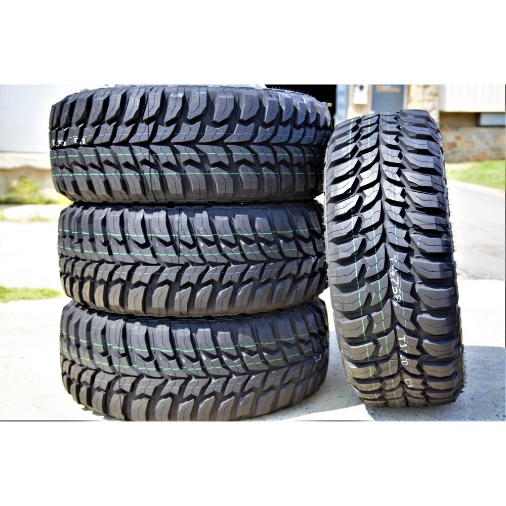 Set of 4 (FOUR) Crosswind M/T LT 275/70R18 125/122Q E 10 Ply MT Mud