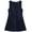 Navy Double Buckle, variant on Beverly Hills Polo Club Girls' School Uniform Dress - Sleeveless Pleated Khaki & Navy Jumper Dress (4-16)