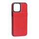 thumbnail image 2 of Funda de cuero para teléfono móvil con hebilla magnética Funda para teléfono Cartera con soporte para tarjeta de crédito para iPhone 13 Pro Max 6.7 pulgadas Rojo, 2 of 10