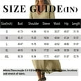 thumbnail image 3 of Halter Dresses For Women, Linen Beach Dress Casual Loose Fit V Neck 3/4 Sleeve Maxi Sundress Lightweight Wedding Guest Vacation Dress Summer Formal Dresses Tennis Dresses (L, Gray) ZMTing, 3 of 5