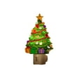 thumbnail image 2 of FastXmas FastXmas Christmas Tree Night Light, 3.5 x 5.9 Inch Night Lights Plug into Wall, Cute & Funny Christmas Decor Night Light, Plug in Nightlight Deocration for Holiday Party Camping Home Decor, 2 of 7