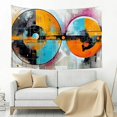 thumbnail image 4 of FCXZI Geometric Abstract Art Wall Tapestry for Home Decoration 60*40in, 4 of 6