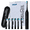 Black, variant on HOOYAPIK Sonic Electric Toothbrush, 40,000 VPM, 6 Modes, White, with 6 Brush Heads and Travel Case