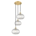 thumbnail image 4 of Innovations Lighting - Ithaca - 3 Light Cord Hung Multi Pendant In Industrial, 4 of 7
