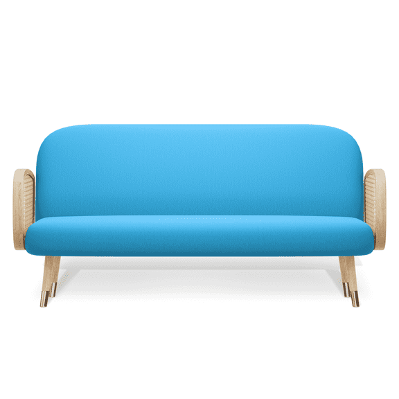 Solid Futon Cover Slipcover Fit 6"- 8" Futon Mattresses Sky Blue, Queen Size 60x80 Inch