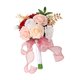 thumbnail image 1 of Ramo de rosas artificiales de 29cm, cinta para ramo de novia, borla, accesorios de fotografía para compromiso, aniversario, ramo de flores para novia Rojo, 1 of 8