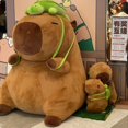 thumbnail image 3 of Capybara Doll Soft Cotton Comfortable Wear-resistant Durable Full Filling Birthday Capybara Toy Capybara Plush Toy, 3 of 5