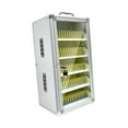 thumbnail image 3 of LeeQinersw Phone Storage Cabinet Aluminum Alloy Lockable Phone Locker for Repair Stores 60 Slots, 3 of 9