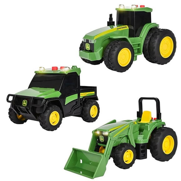 Vehículos agrícolas Toy John Deere, paquete de 3 unidades