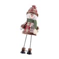 thumbnail image 1 of Figura navideña de pie, decoración navideña, lindo muñeco de peluche navideño. Muñeco de nieve de 36 cm, 1 of 9