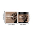 thumbnail image 3 of Pisexur Belleza Maquillaje Crema hidratante definidora de rizos. Repara la sequedad. Revitaliza. Suaviza el frizz para un cabello ligero.para mujeres y hombres, 3 of 9